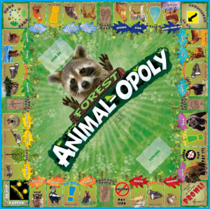 FOREST ANIMAL-OPOLY Board Game