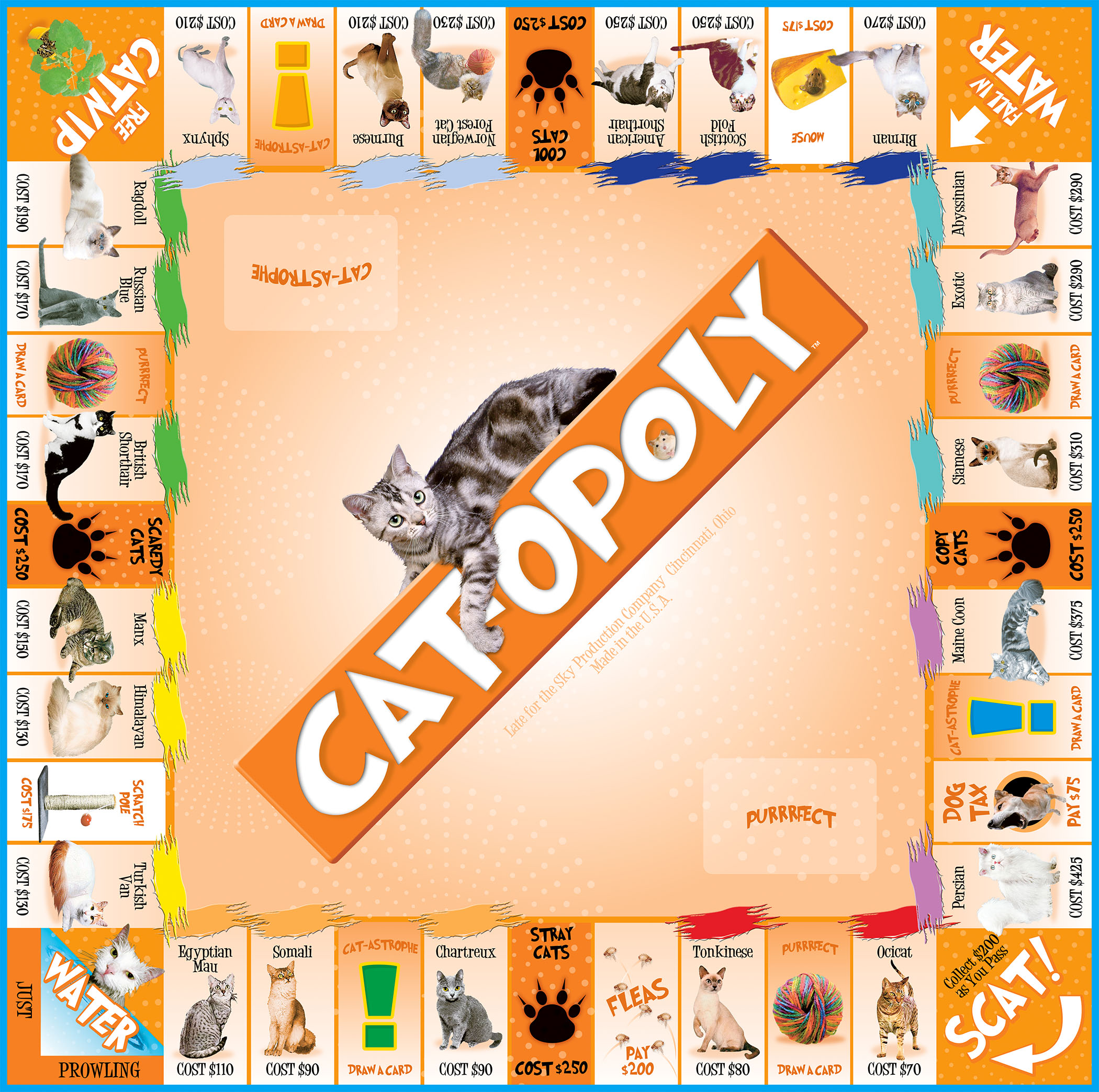 FOREST ANIMAL OPOLY Late for the Sky