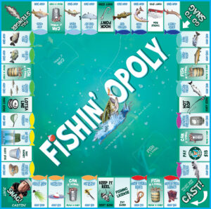 FISHIN'-OPOLY Board Game