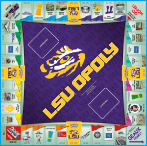 LSUOPOLY Board Game