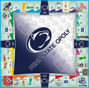 PENN STATEOPOLY Board Game