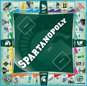 SPARTANOPOLY Board Game