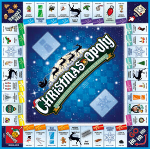 CHRISTMAS-OPOLY Board Game